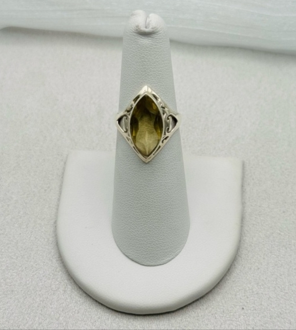 Lemon Quartz S925 Ring